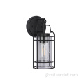 Vintage Industrial Cage Pendant Lamp Elegant Outdoor Wall Lantern Garden Lighting Supplier
